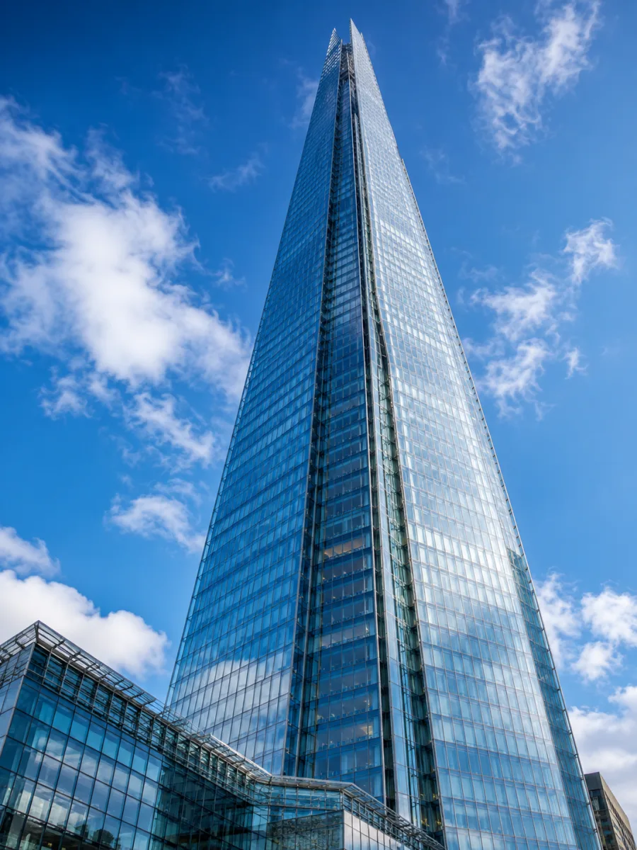The Shard and surrounding London business district