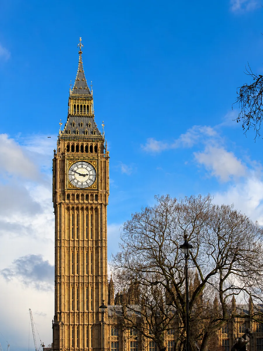 Big Ben and the Palace of Westminster in London